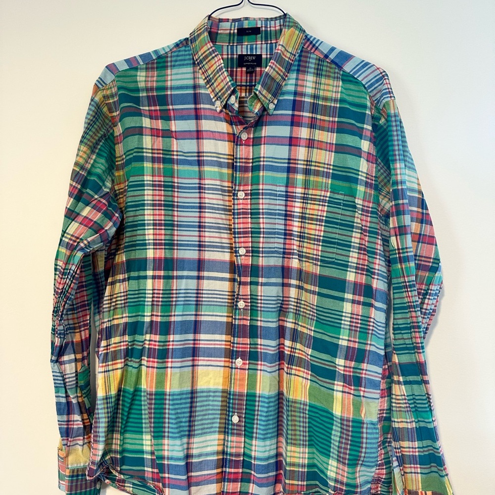 J. Crew - Colorful Plaid Men's Buttondown